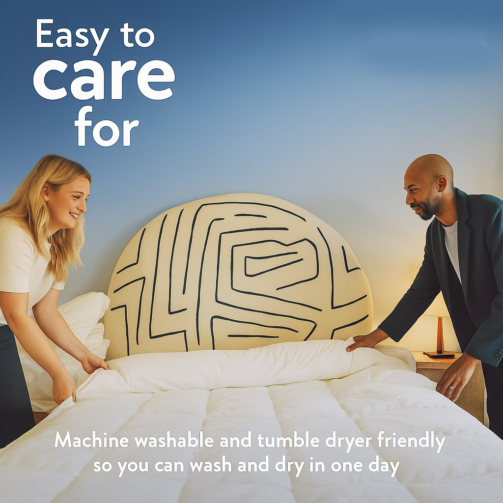 Hotel Quality Mattress Topper 10 cm Deep Thick
