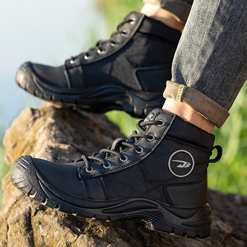Black Safety Boots – For Men And Women – Comfortable And Lightweight