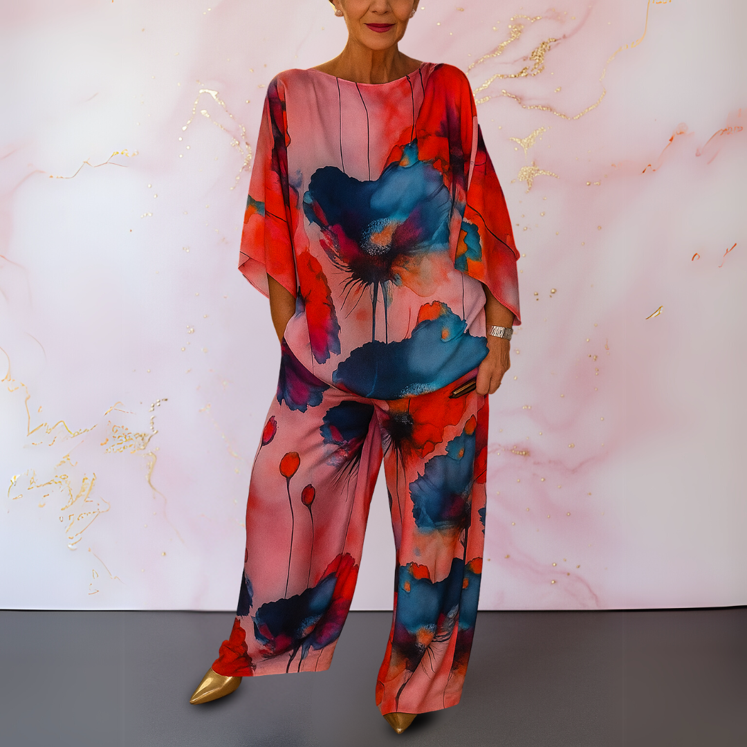 Liberty™|Satin Two-Piece Women's Set