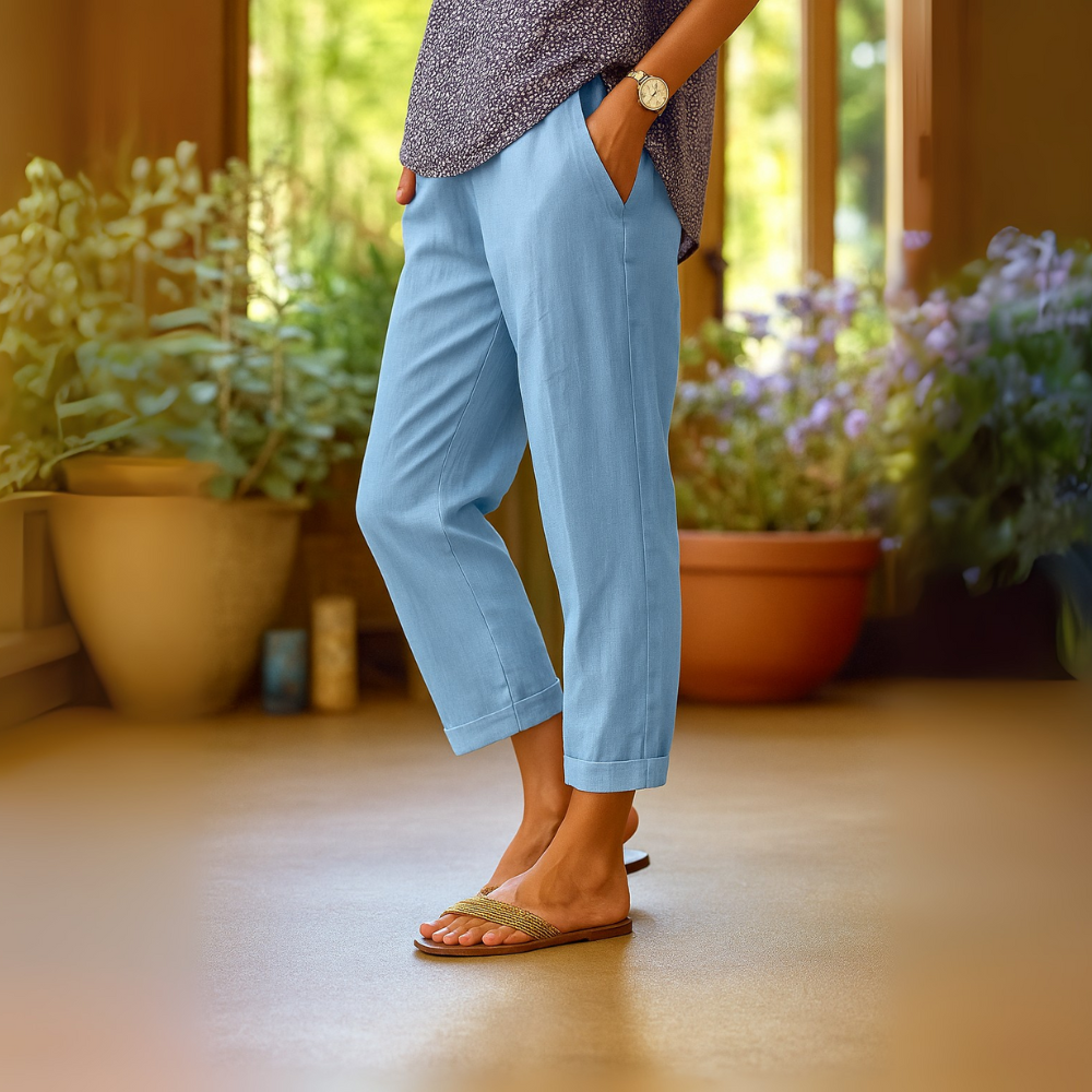 Mylie™ | Elegant Lightweight Trousers
