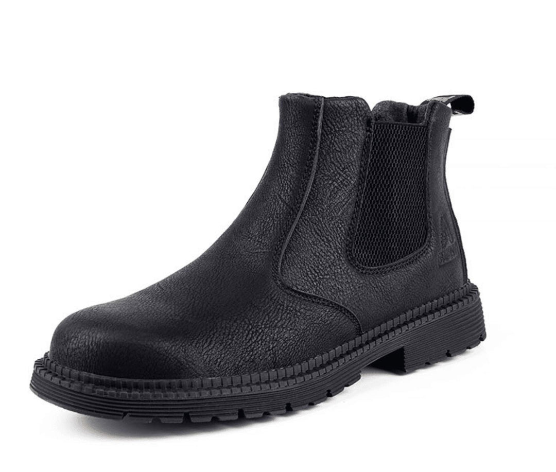 Thomas Orthopedic Leather Safety Boots – Steel Toe Work Footwear
