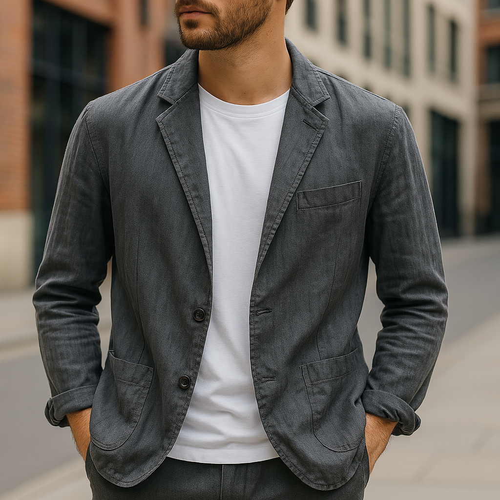 Comfort Linen Blazer