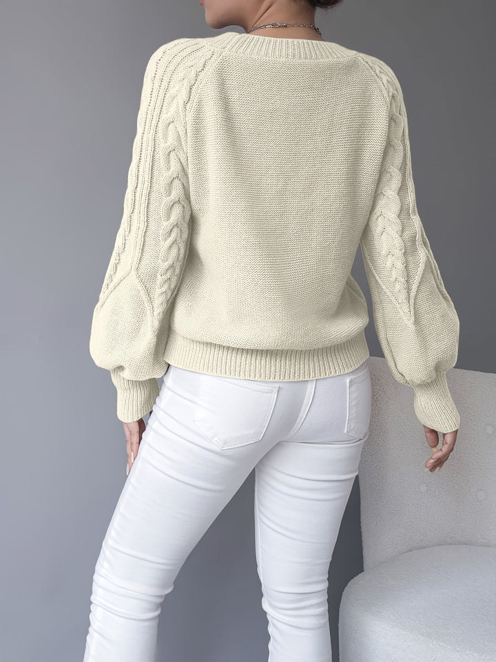 Elsie | Cable-Knit Textured Sweater