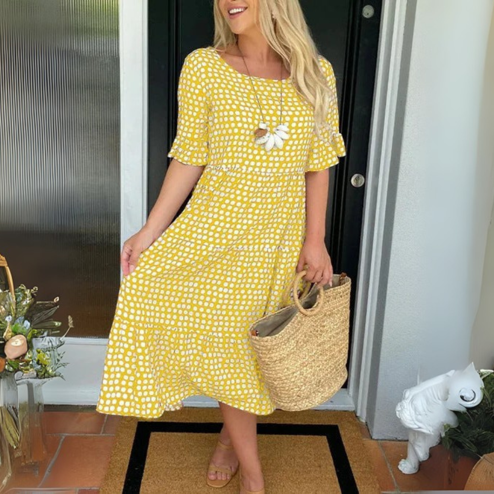 Indie™ | Relaxed Tiered Midi Dress