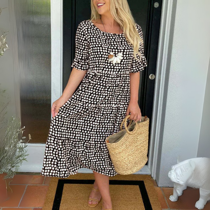 Indie™ | Relaxed Tiered Midi Dress