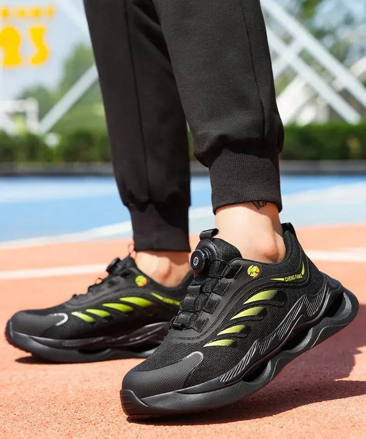 Robust Safety Shoes – Rotating Buckle Closure | Quality & Comfort Guaranteed