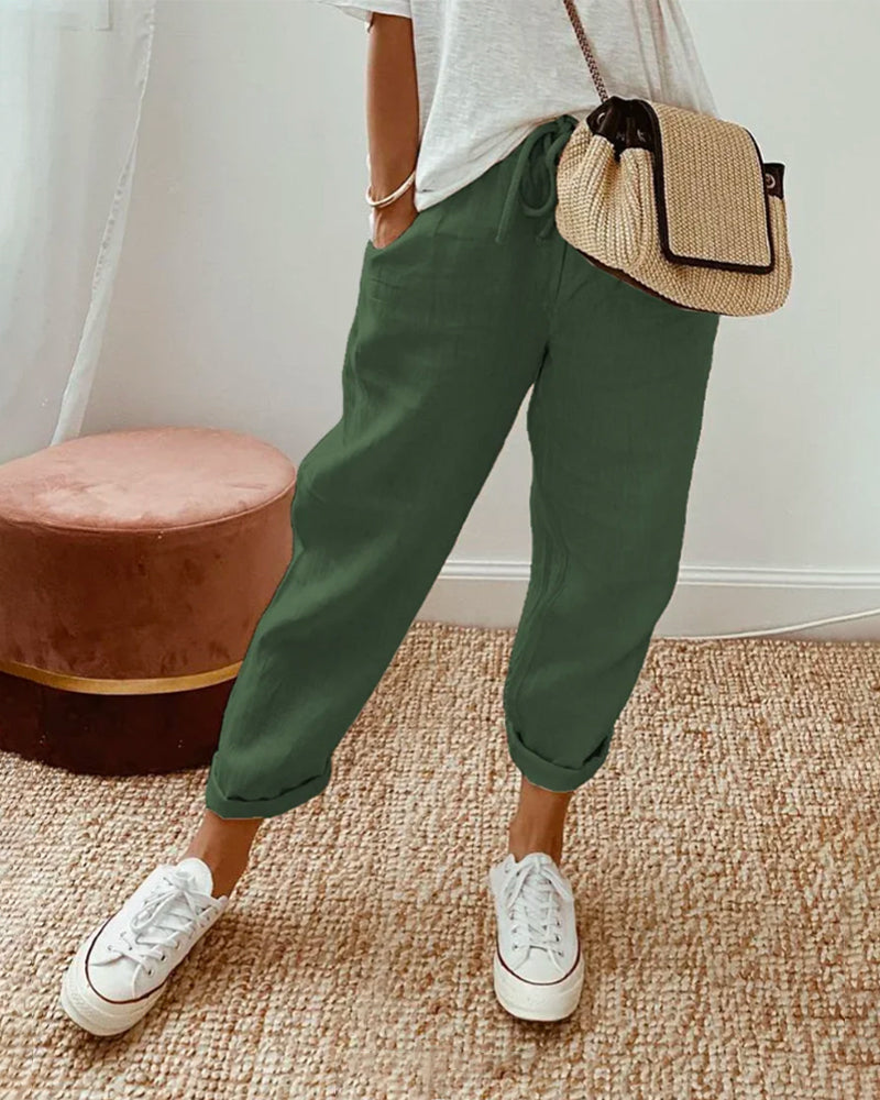 Savannah | Anti-Sweat Cotton Pants