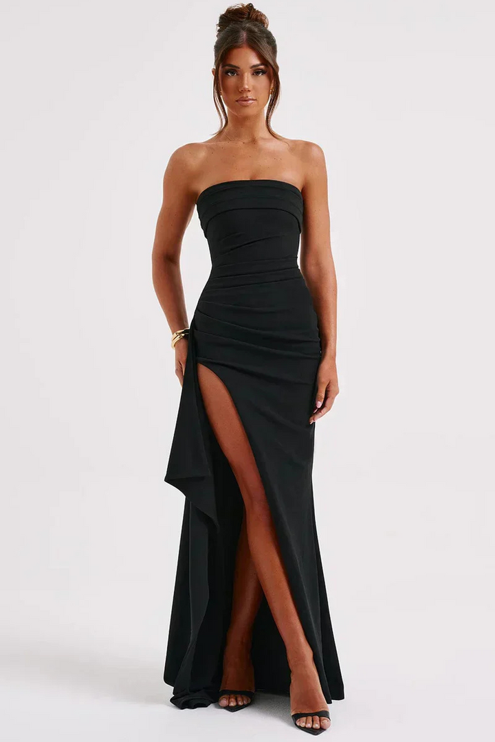 Ruby - Elegant Twisted Maxi Dress