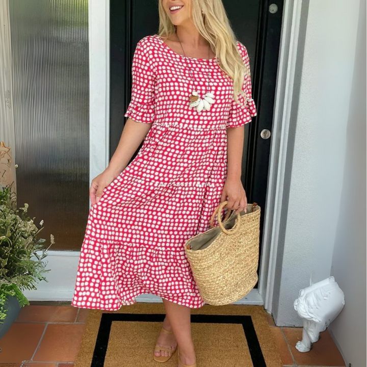 Indie™ | Relaxed Tiered Midi Dress