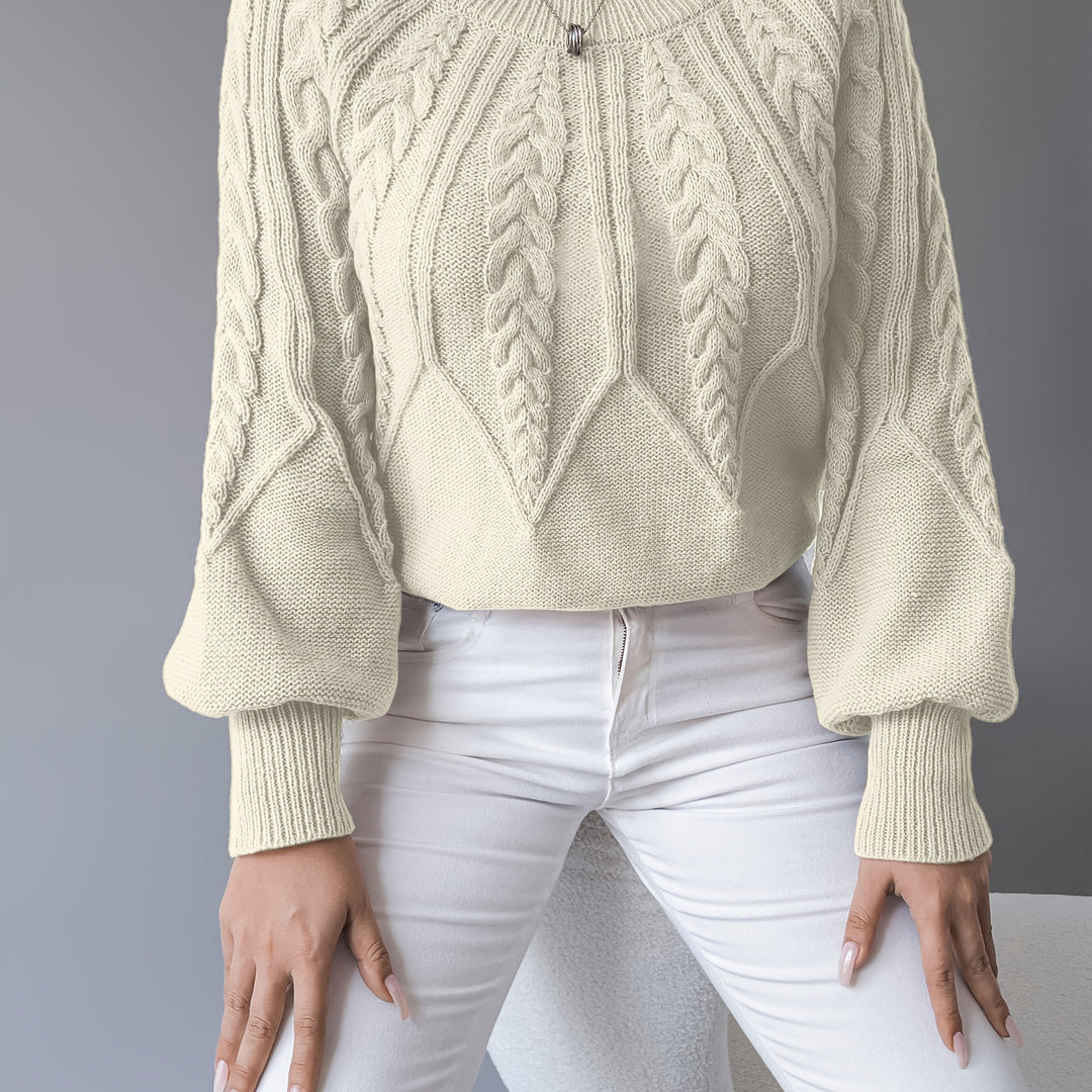 Elsie | Cable-Knit Textured Sweater