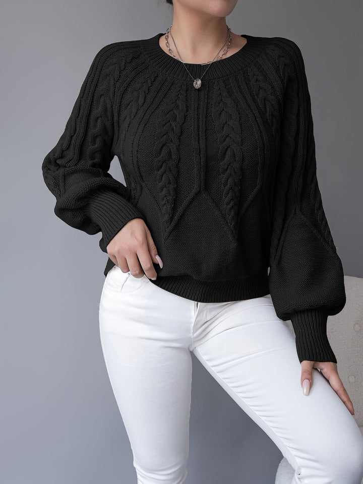 Elsie | Cable-Knit Textured Sweater
