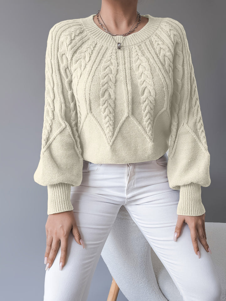 Elsie | Cable-Knit Textured Sweater
