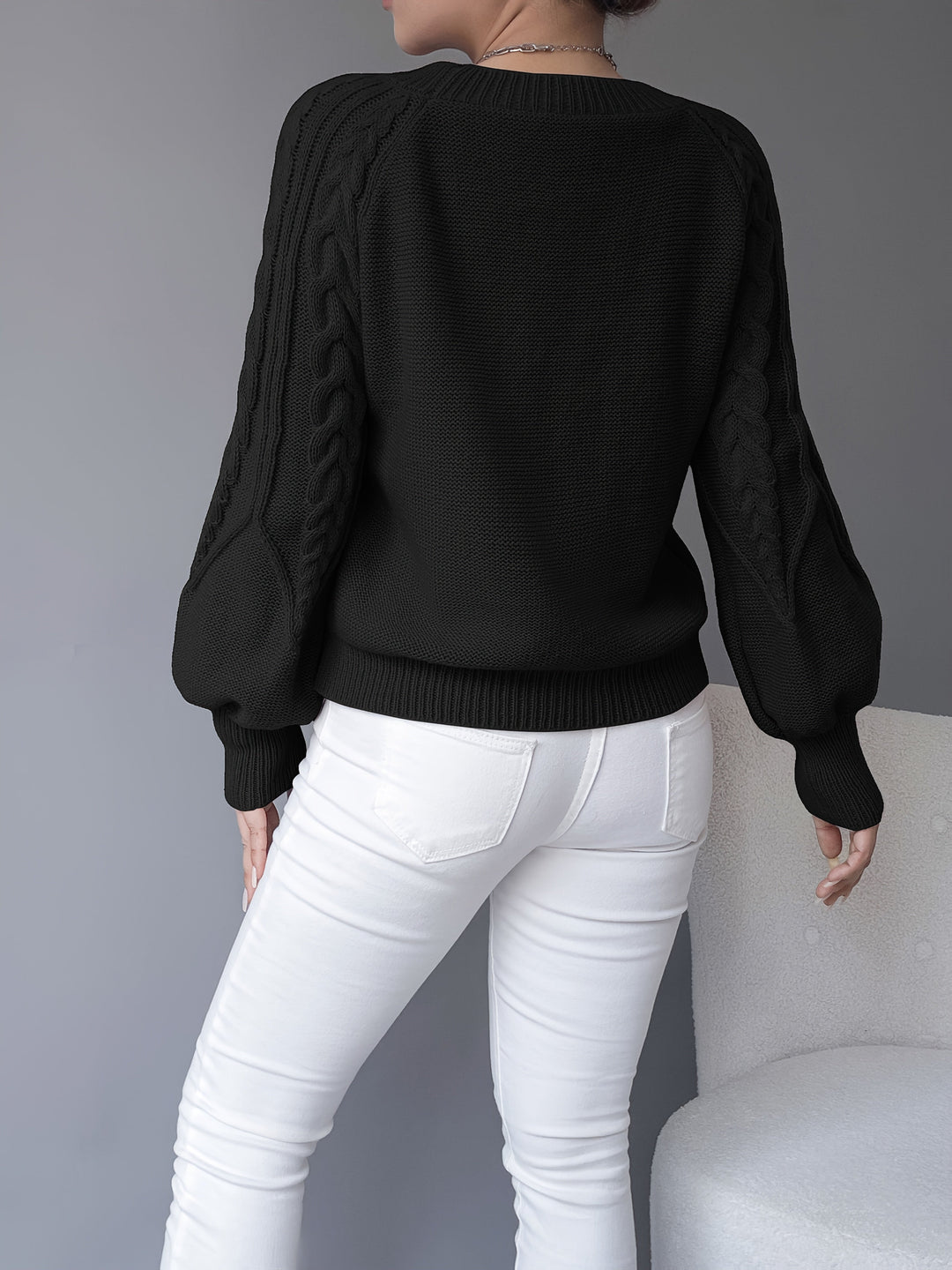 Elsie | Cable-Knit Textured Sweater