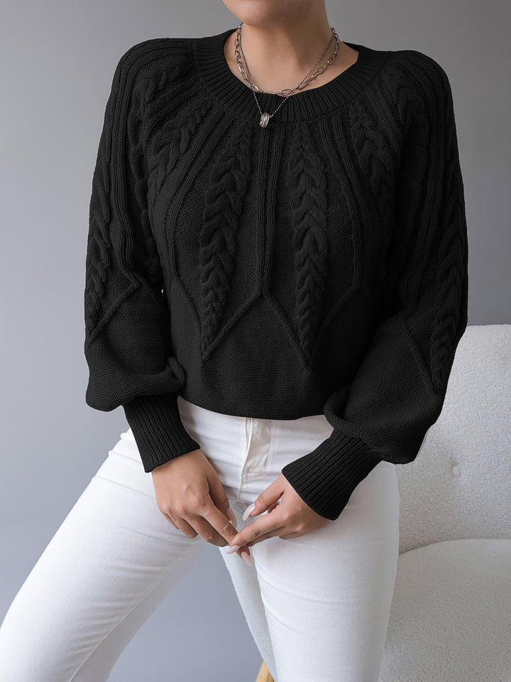 Elsie | Cable-Knit Textured Sweater