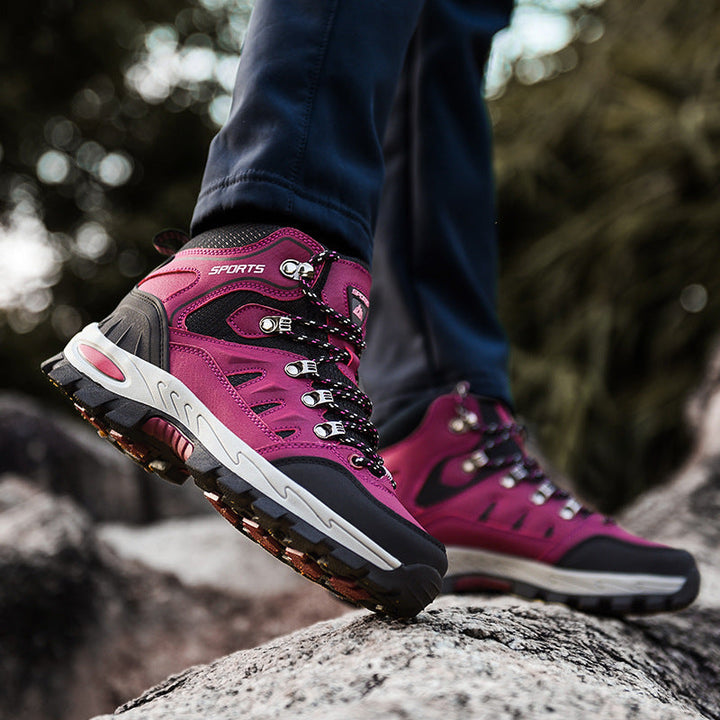 Men’s Mid Height Waterproof Work Boots – Durable Safety Footwear