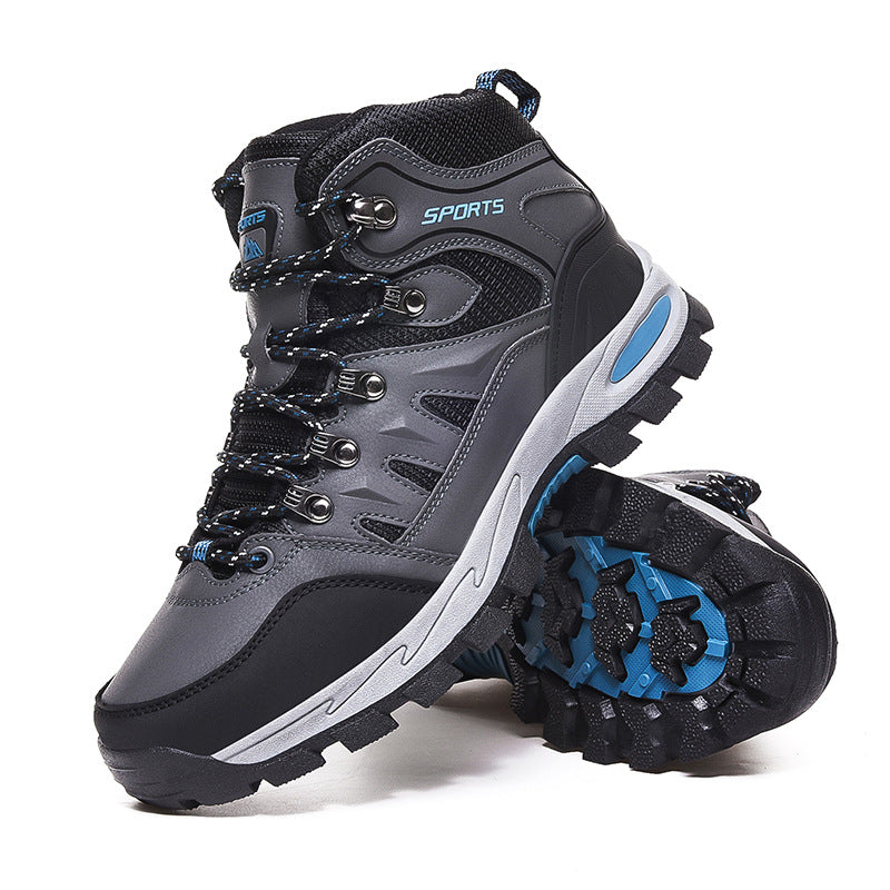 Men’s Mid Height Waterproof Work Boots – Durable Safety Footwear