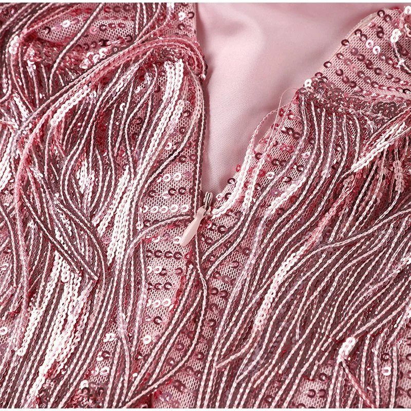 Matilda | Feather Mini Dress