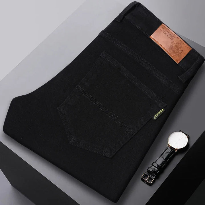 Men’s Casual Chino Pants Straight Fit Office Work Trousers