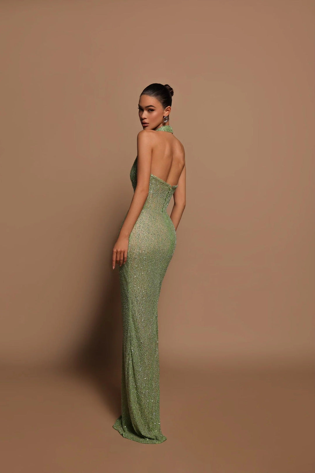 Leonie | Emerald Allure Dress
