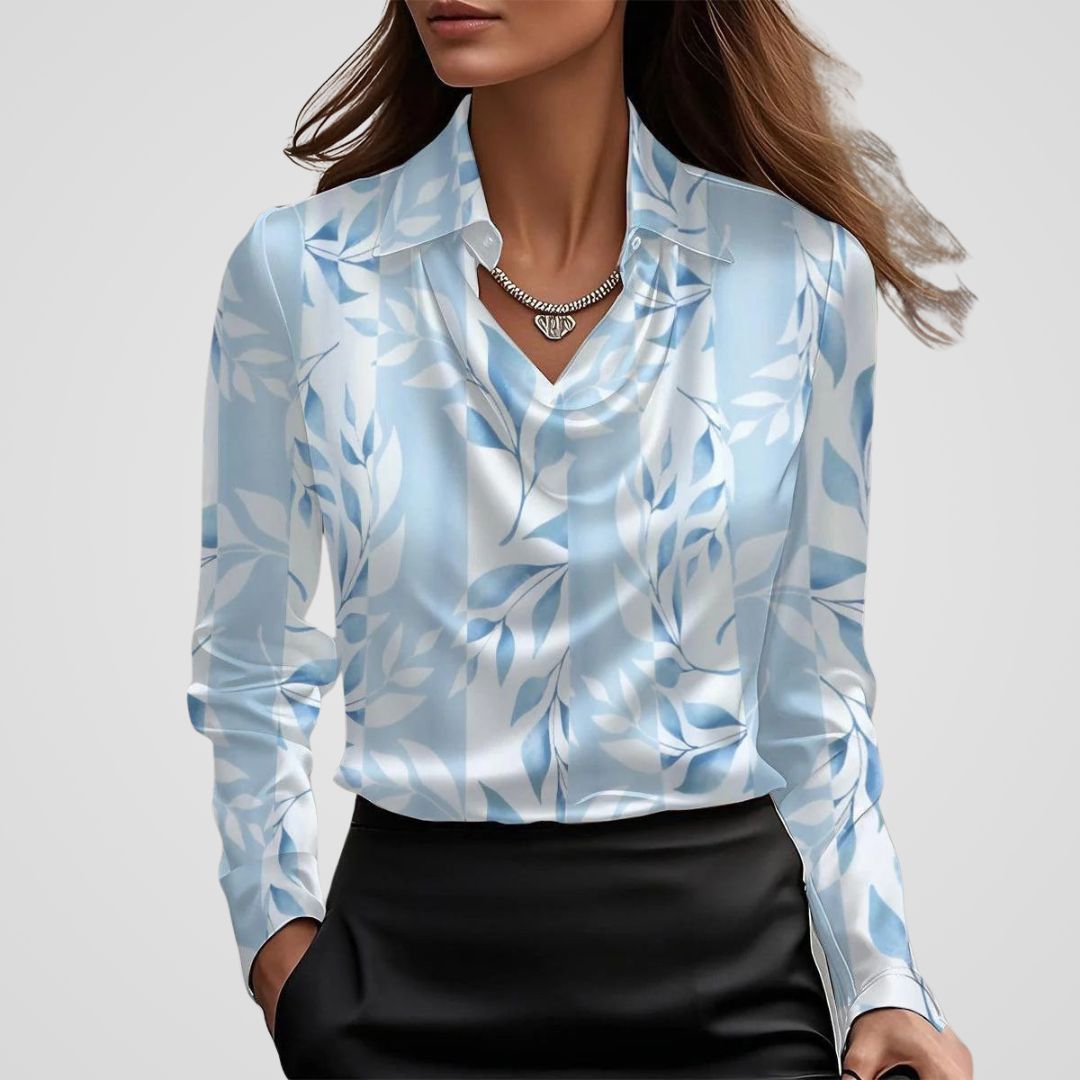 Malvina | Elegant Satin Blouse