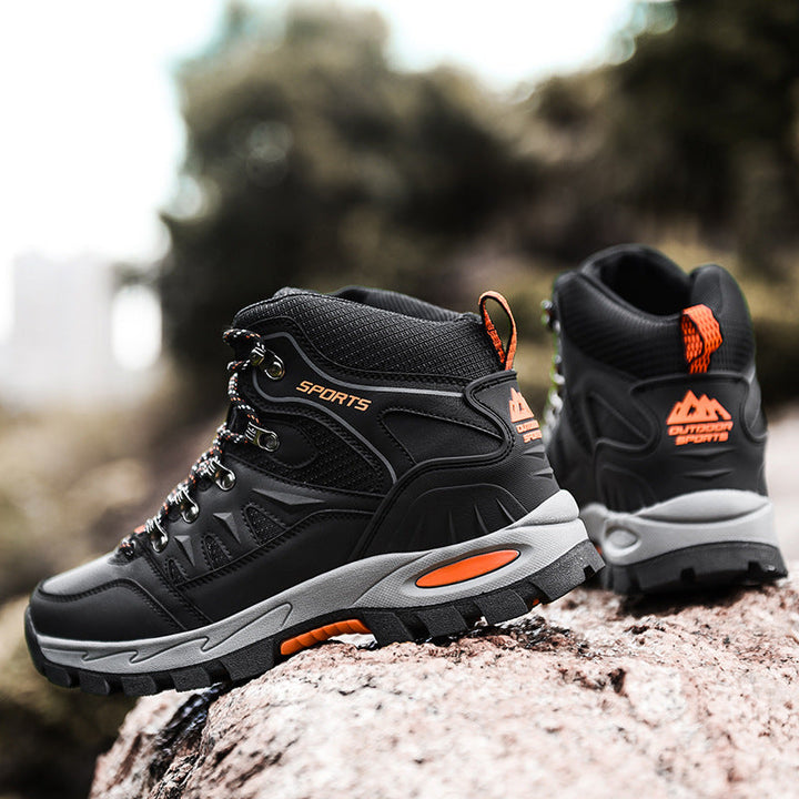Men’s Mid Height Waterproof Work Boots – Durable Safety Footwear