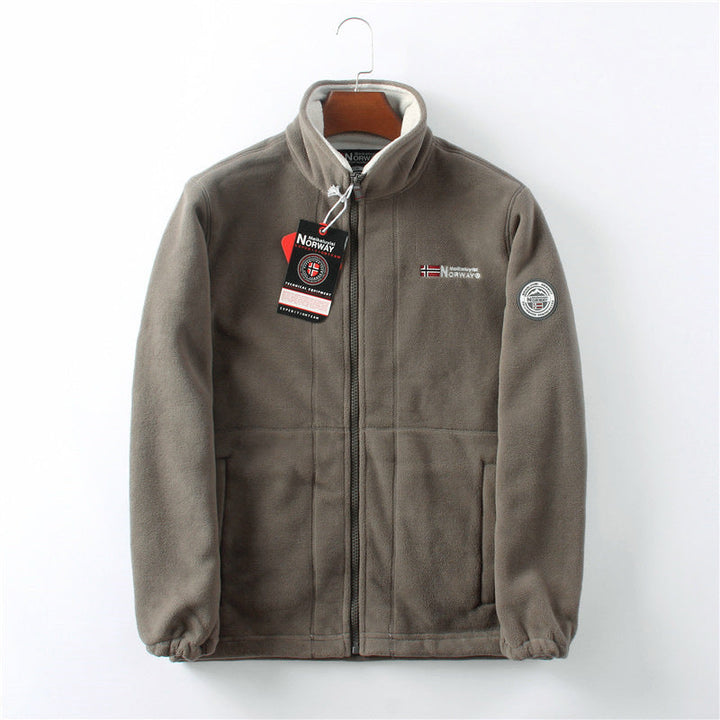 Norway - Winter Men Fleece Jacket