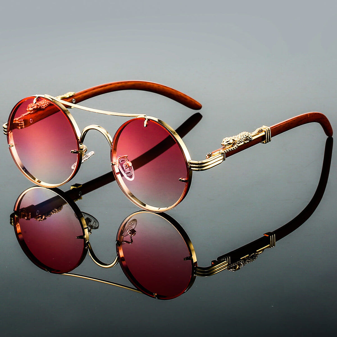Panthera Onca Retro Shades Glasses
