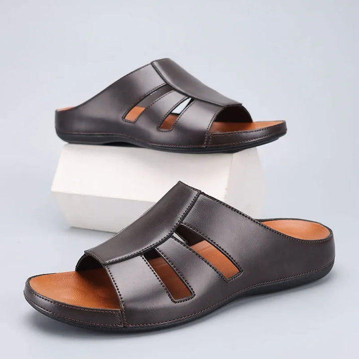 CASTELLO LEATHER SANDALS