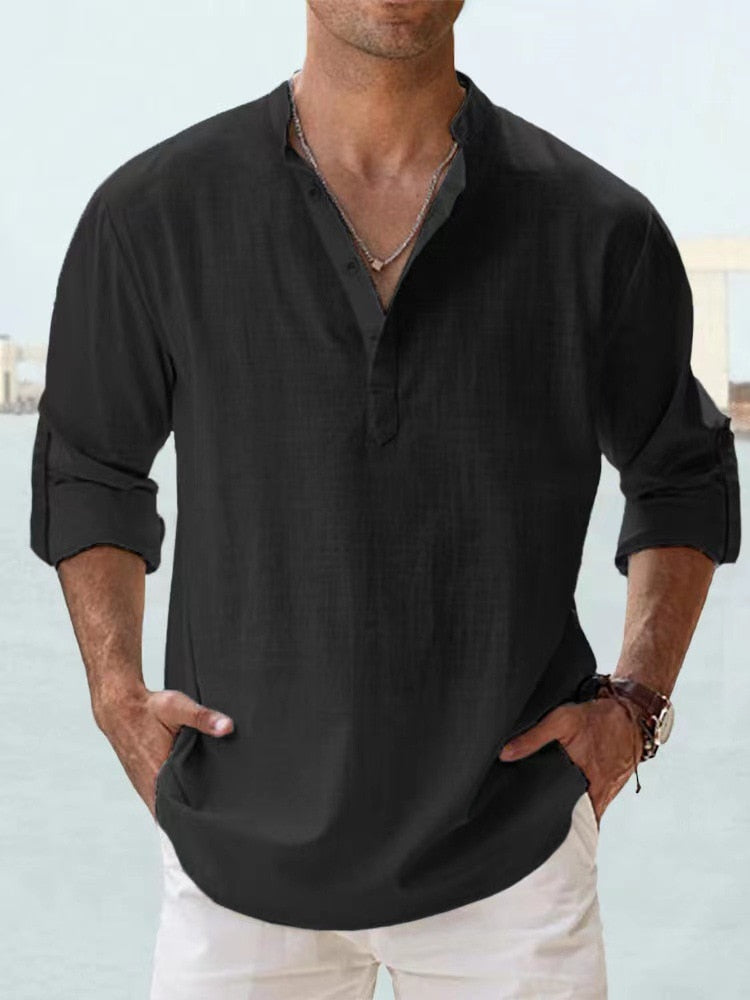 Loweex | Breathable Linen Shirt Summer for Men
