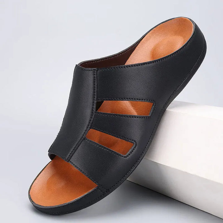 CASTELLO LEATHER SANDALS