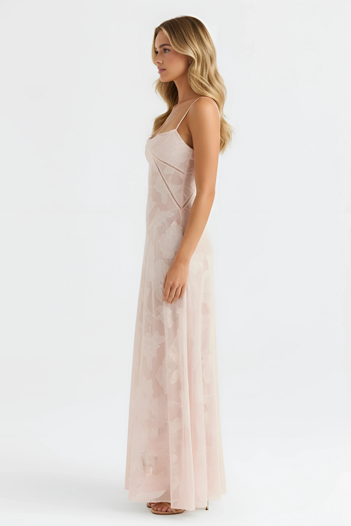 Chic Maxi Dress - Elegant Evening Gown for Weddings and Special Events