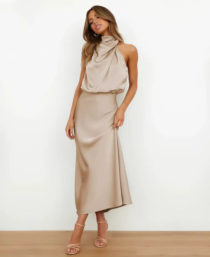 Solène | Elegant Midi Dress