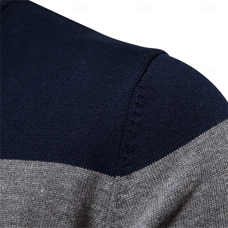 Gerald | Quarter-Zip Knit Sweater