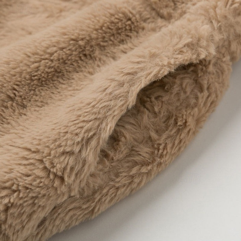 Estelle | Plush Cropped Zip Jacket