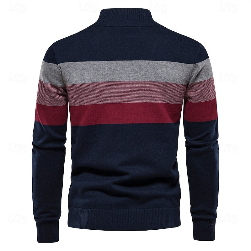Gerald | Quarter-Zip Knit Sweater