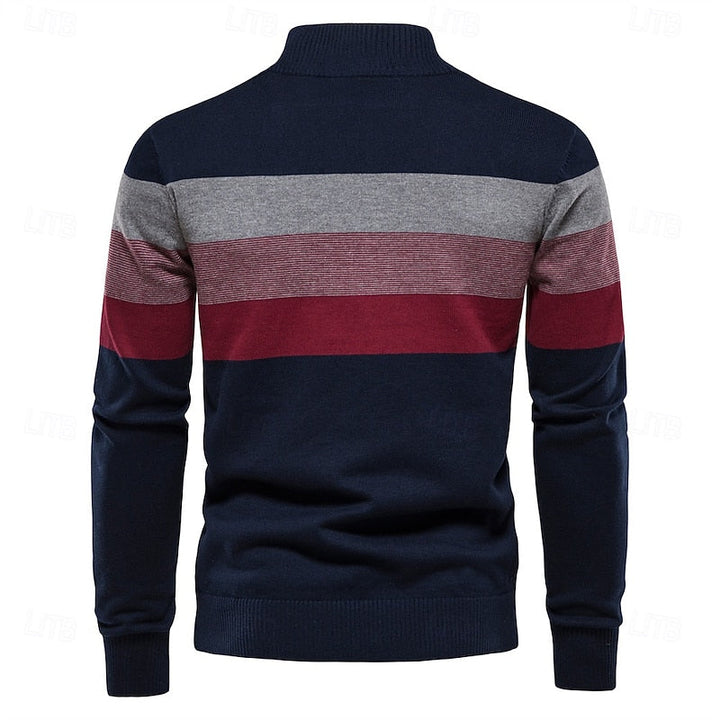 Gerald | Quarter-Zip Knit Sweater