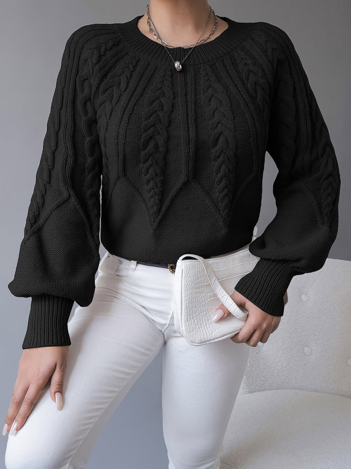 Elsie | Cable-Knit Textured Sweater