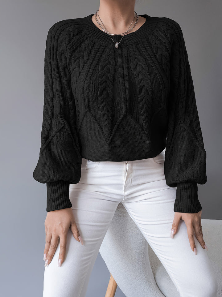 Elsie | Cable-Knit Textured Sweater