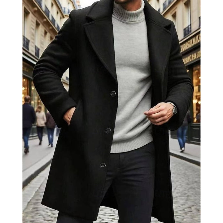 Callahan | Classic Long Overcoat