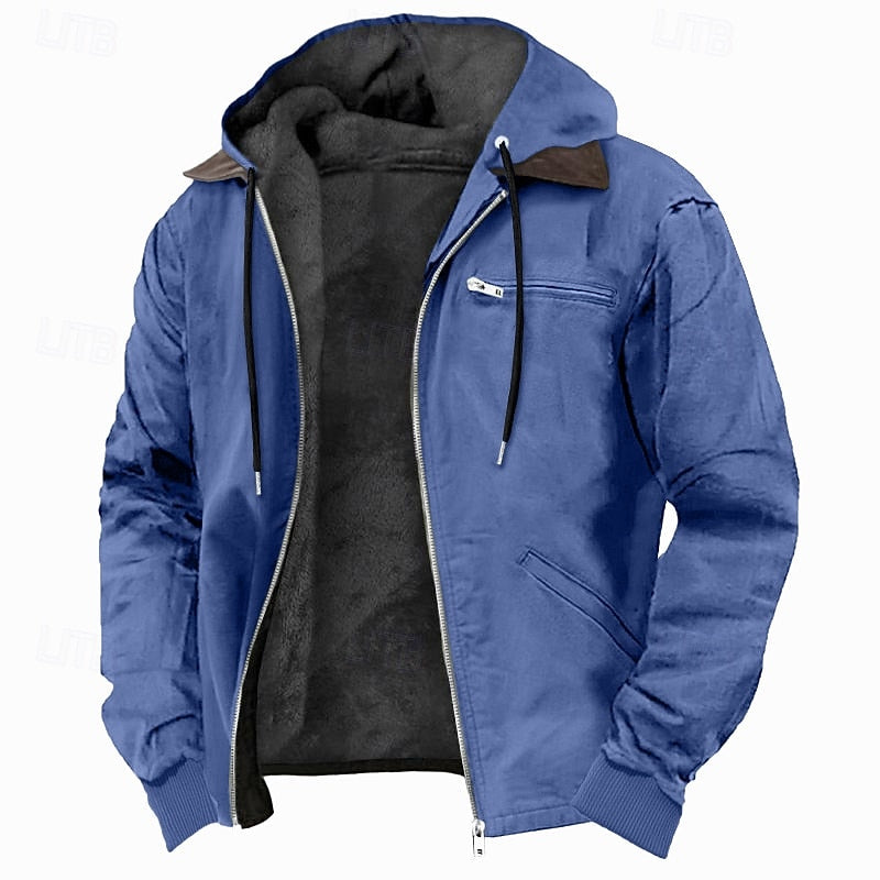 Gideon | Fleece-Lined Hooded Jacket