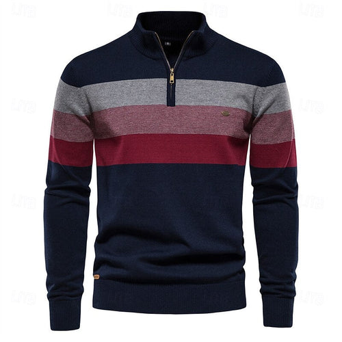 Gerald | Quarter-Zip Knit Sweater