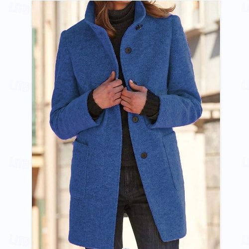 Felicity | Refined Stand-Collar Coat