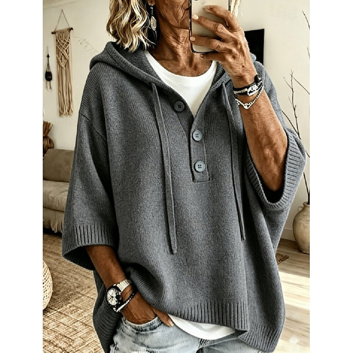 Brooklyn | Relaxed Hooded Knit Sweater