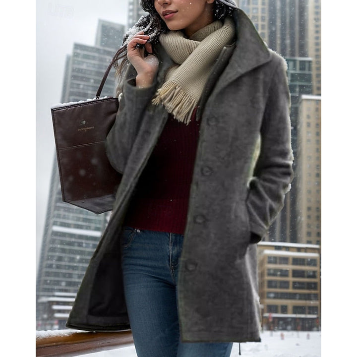 Rosalind | Timeless Turndown Collar Coat