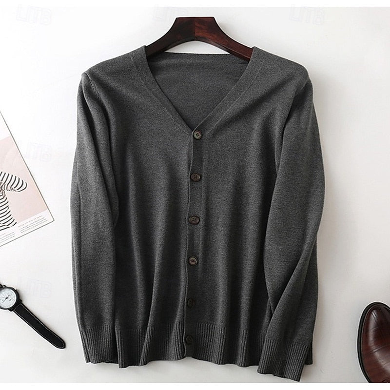 Callahan | Refined V-Neck Cardigan