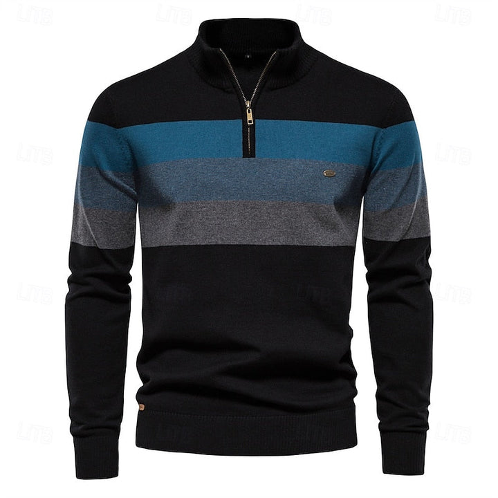Gerald | Quarter-Zip Knit Sweater