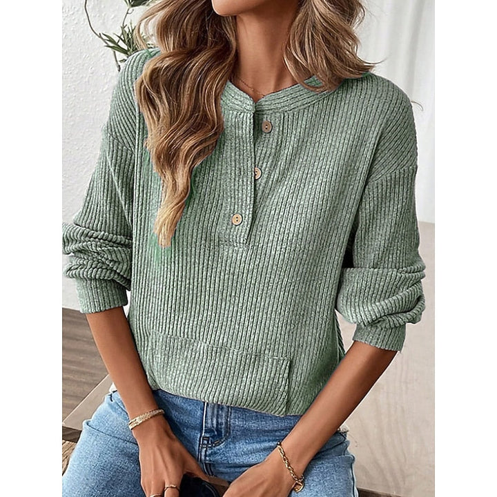Sabine | Relaxed Henley Top