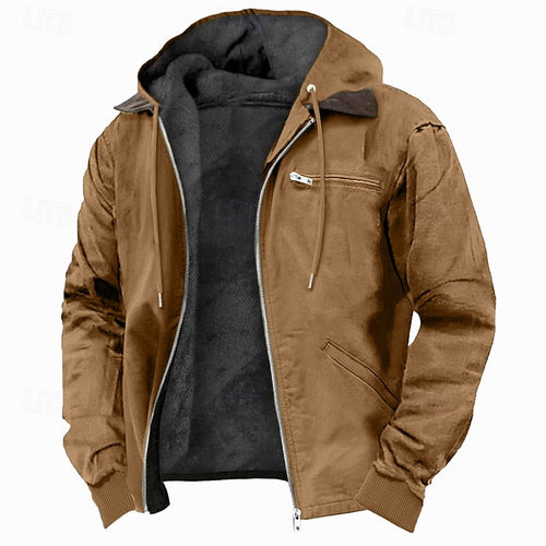 Gideon | Fleece-Lined Hooded Jacket
