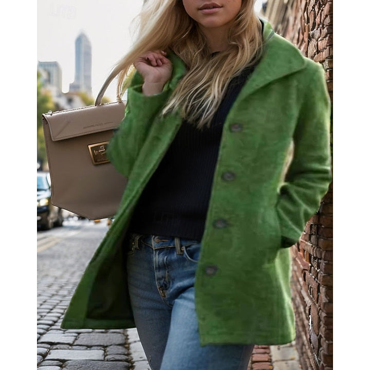 Rosalind | Timeless Turndown Collar Coat