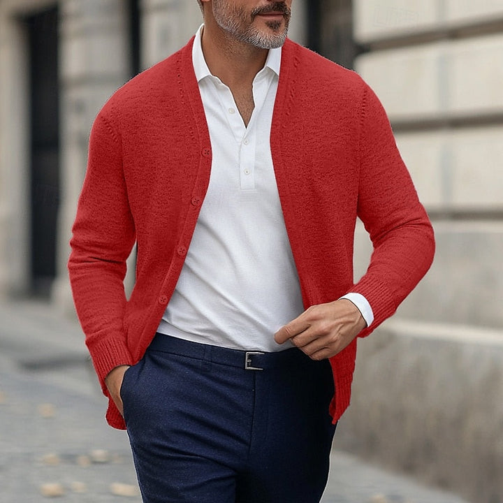 Callahan | Refined V-Neck Cardigan